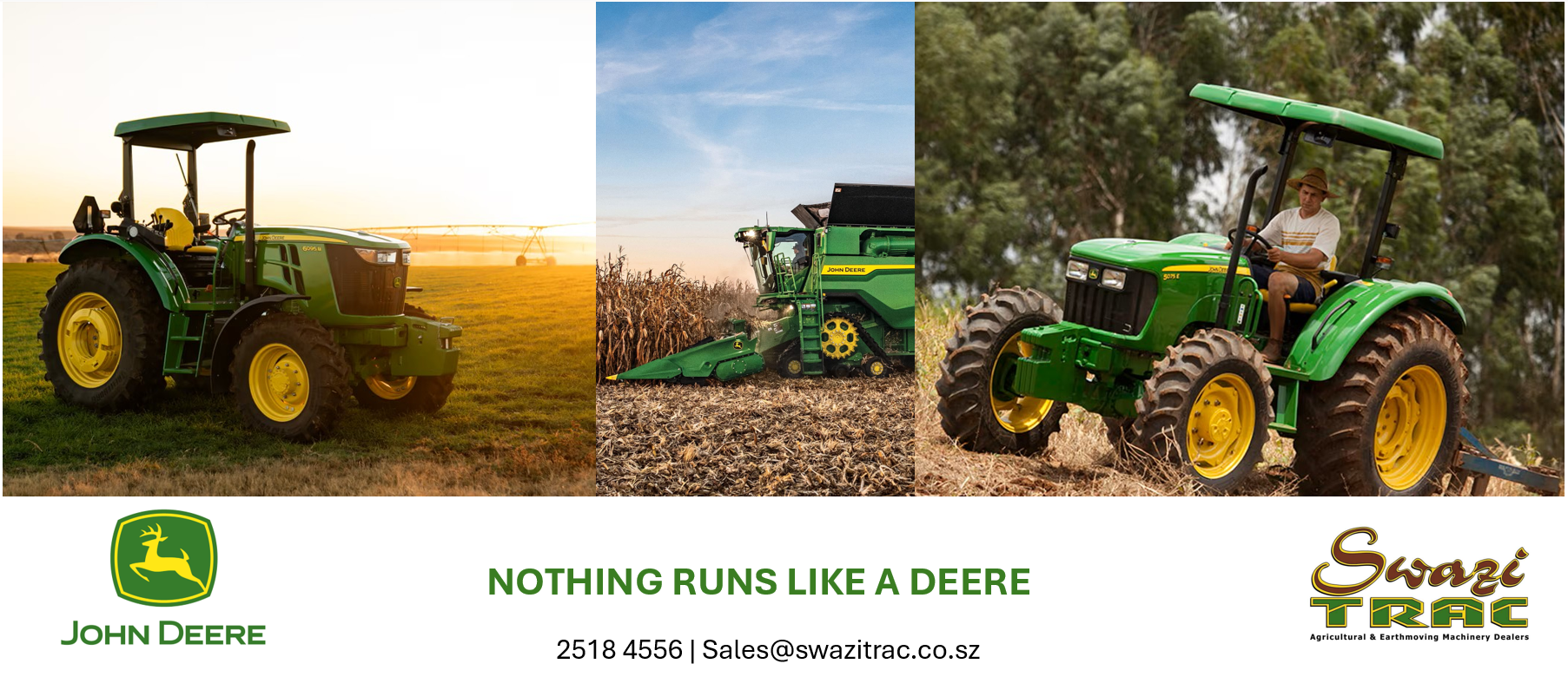 John Deere Construction Equipment in Action